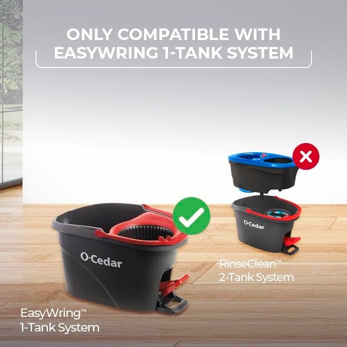 image:imageOCedar EasyWring Spin Mop Head Refill Pack of 3EasyWring