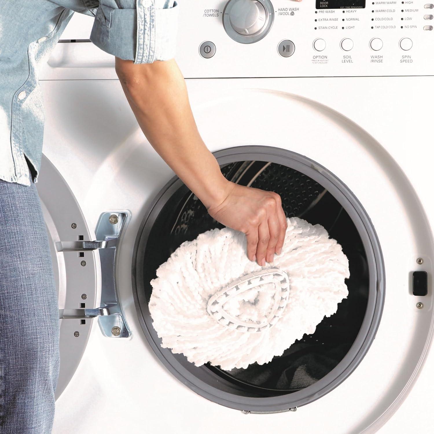 image:imageOCedar EasyWring Spin Mop Head Refill Pack of 3EasyWring
