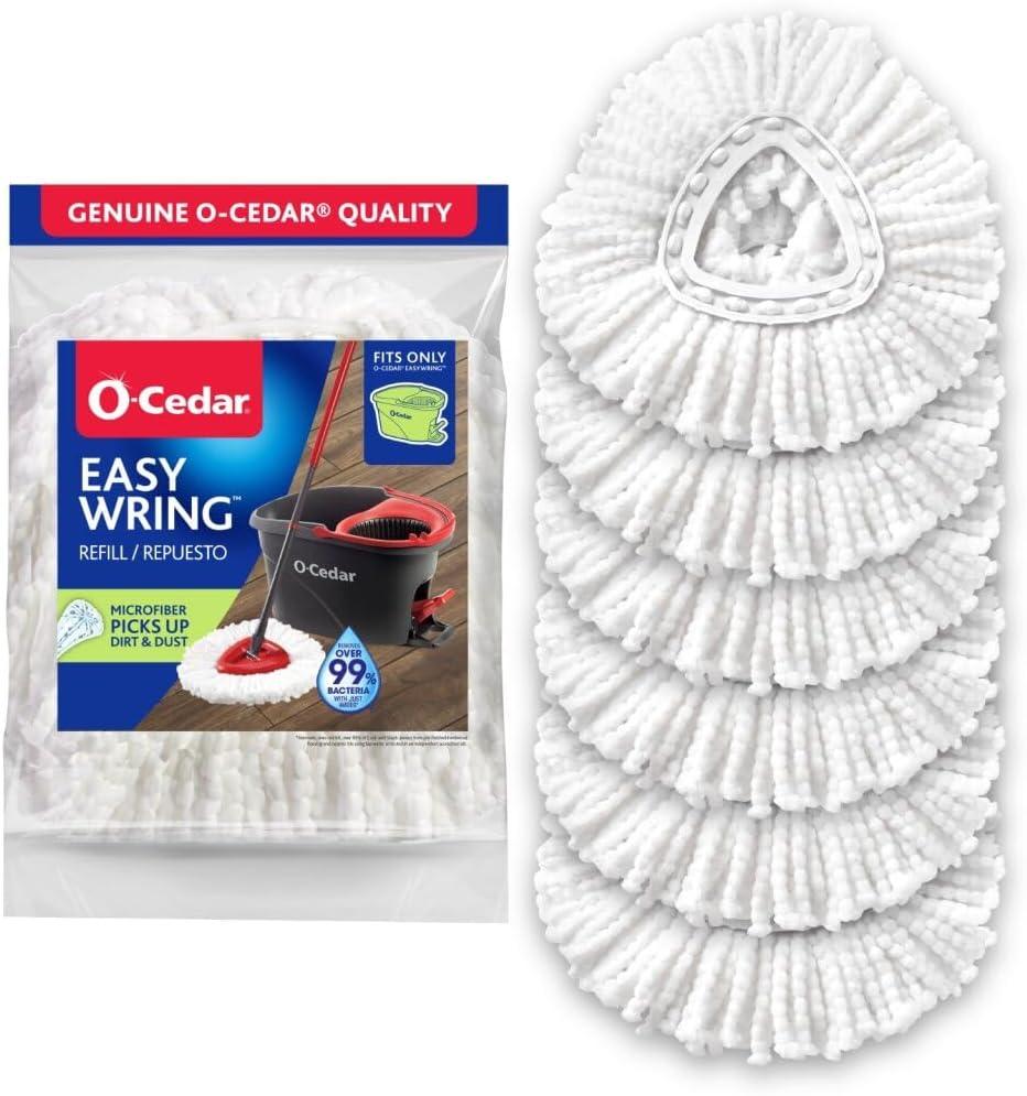 image:imageOCedar EasyWring Spin Mop Head Refill Pack of 3EasyWring