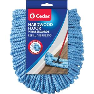O-Cedar Dual-Action Dust Mop Refill,Blue(1)