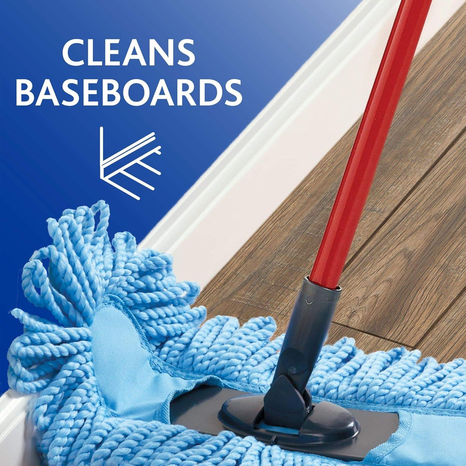 image:imageOCedar DualAction Microfiber Sweeper Dust MopRed