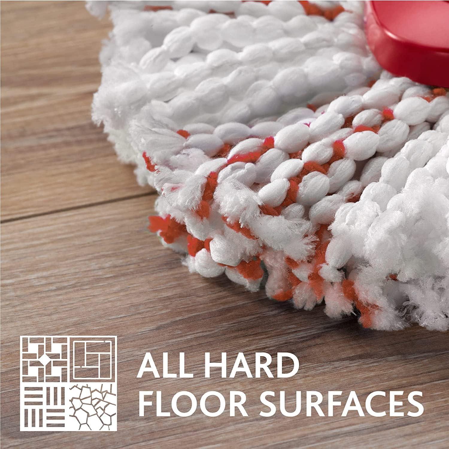 image:imageOCedar EasyWring Deep Clean Refill 4Pack 40 More Cleaning Power Microfiber Mop Refill Compatible with OCedar EasyWring Spin Mop amp Bucket SystemDeep Clean Refill 3Pack