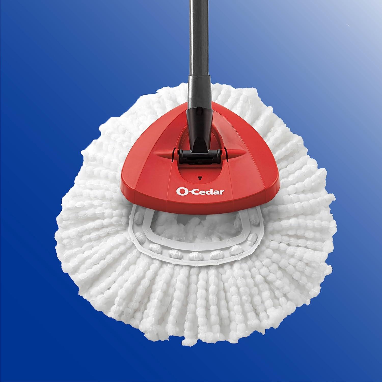 image:imageOCedar EasyWring Microfiber Spin Mop and Bucket Cleaning SystemSpin Mop and Bucket Cleaning System