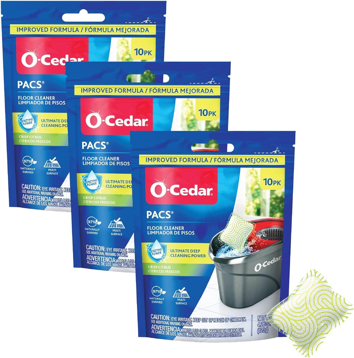 image:imageOCedar Floor Cleaning 30ct Pacs Lavender Scent 10ct 3PacksCitrus