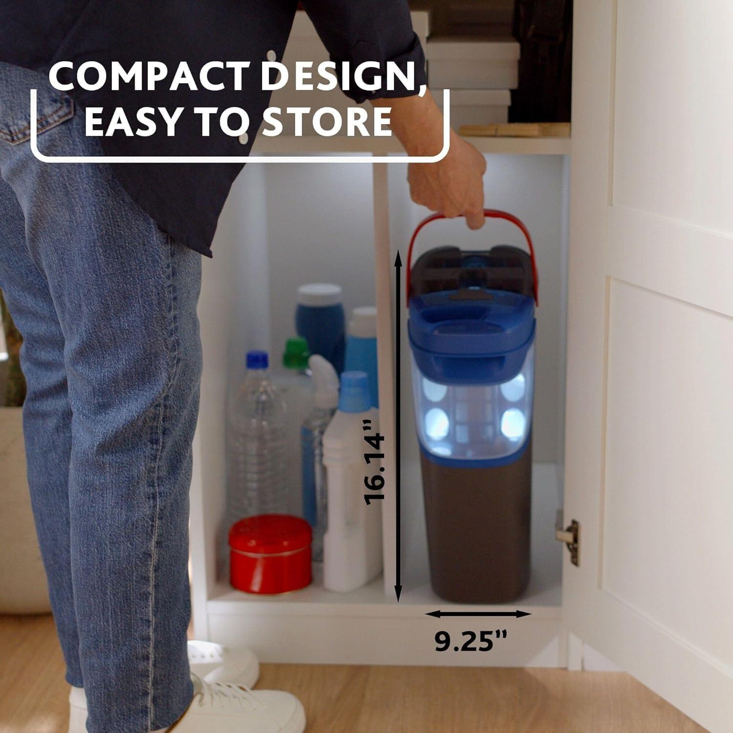 image:imageOCedar H2prO Flat Mop System Quick Cleaning Tool Clean with Water Machine Washable Reusable Microfiber Mop Pad Safe on Wood Floors Vinyl Tile Baseboards WallsH2prO 2 Refills