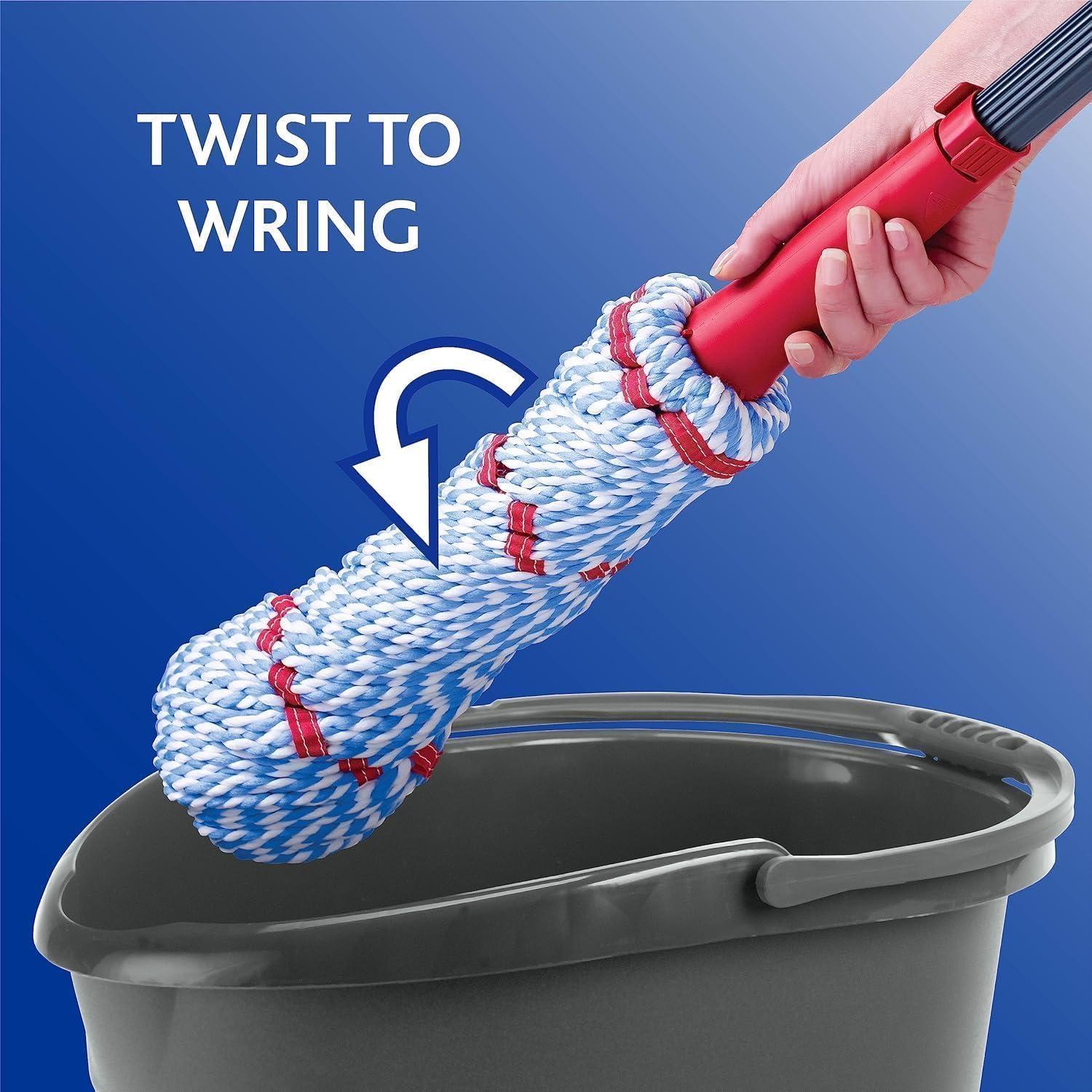 image:imageOCedar MicroTwist Microfiber Twist MopBlueRedMT MAX Mop 2 MAX Refills Lavender PACS