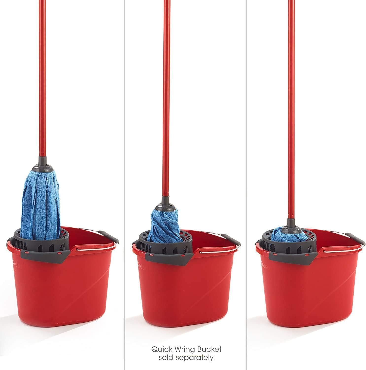 image:imageOCedar Microfiber Cloth Mop Refill Pack of 4Microfiber Cloth Mop with 3 Extra Refills