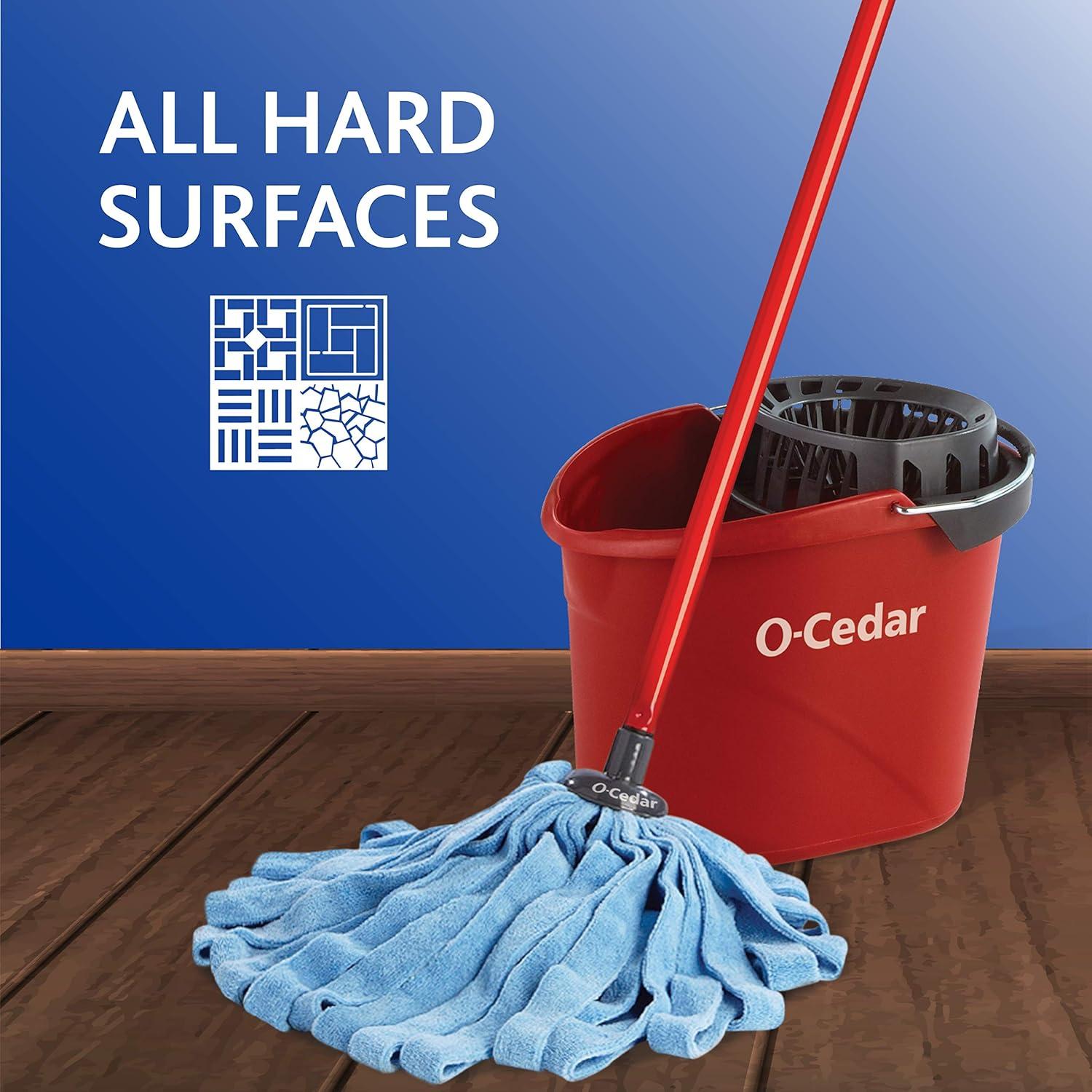 image:imageOCedar Microfiber Cloth Mop Refill Pack of 4Pack 6