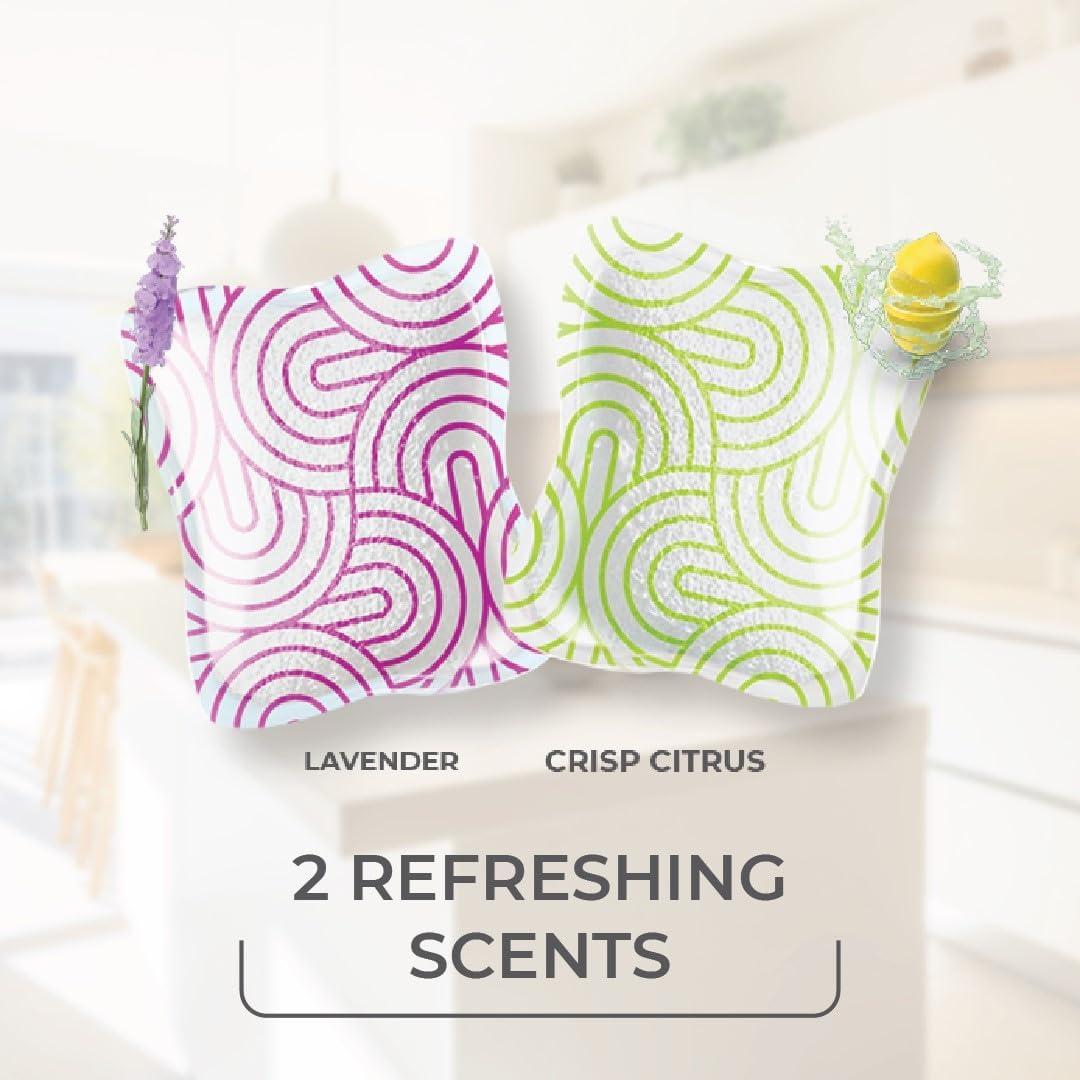 image:imageOCedar PACS Hard Floor Cleaner Crisp Citrus Scent 10 Count 1Pack Made with NaturallyDerived Ingredients Safe to Use on All Hard Floors Perfect for Mop BucketsCitrus