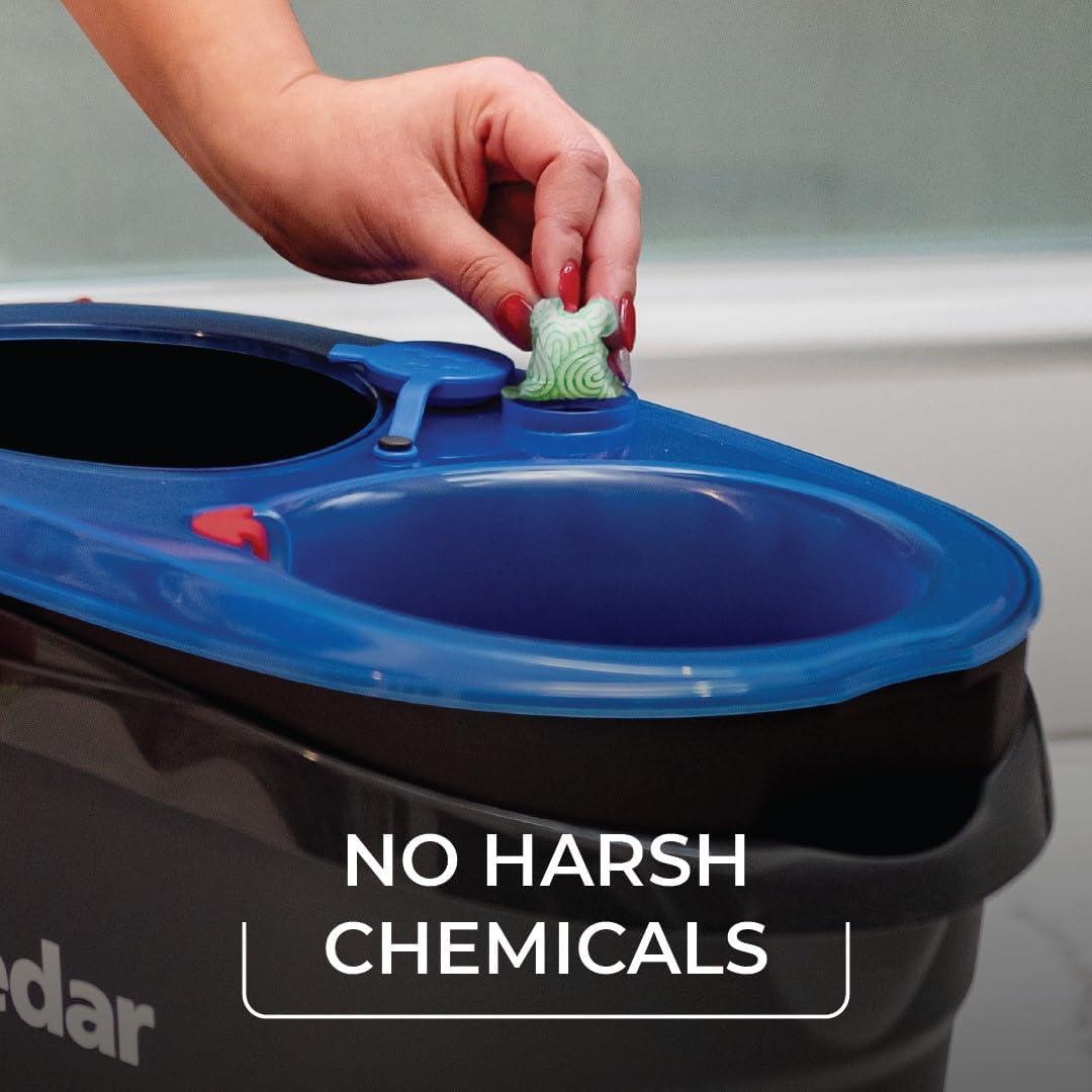 image:imageOCedar RinseClean Microfiber Spin Mop amp Bucket Floor Cleaning System with Citrus Pac Variety PackRC WCitrus PACS