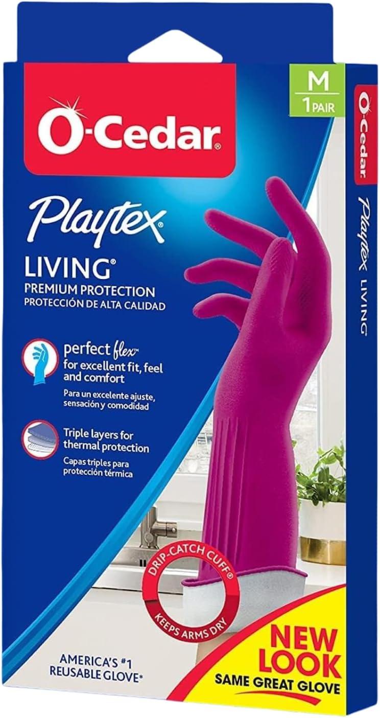 image:imagePLAYTEX Living Reusable Rubber Cleaning Gloves Durable Household Gloves Large Pack of 36 Count Pack of 1