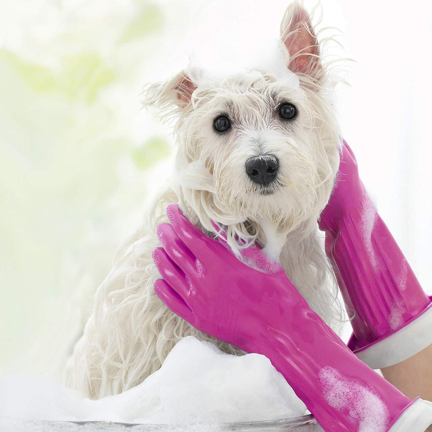 image:imagePLAYTEX Living Reusable Rubber Cleaning Gloves Durable Household Gloves Large Pack of 3Medium Pack of 1