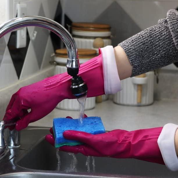 image:imagePLAYTEX Living Reusable Rubber Cleaning Gloves Durable Household Gloves Large Pack of 3Medium Pack of 3