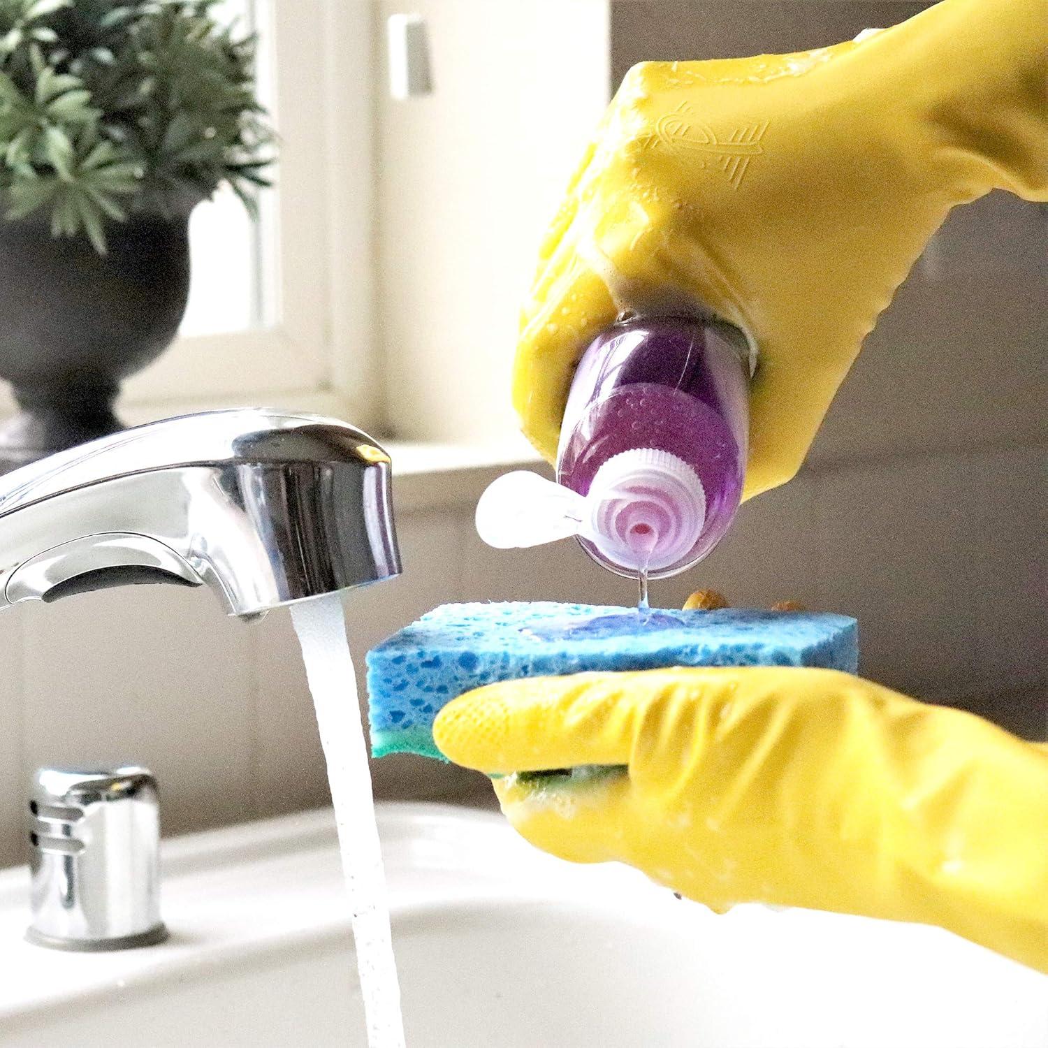 image:imagePlaytex HandSaver Reuseable Rubber Cleaning Gloves XLarge 3 Pairs Everyday Protection Reusable Household GlovesMedium Pack of 3