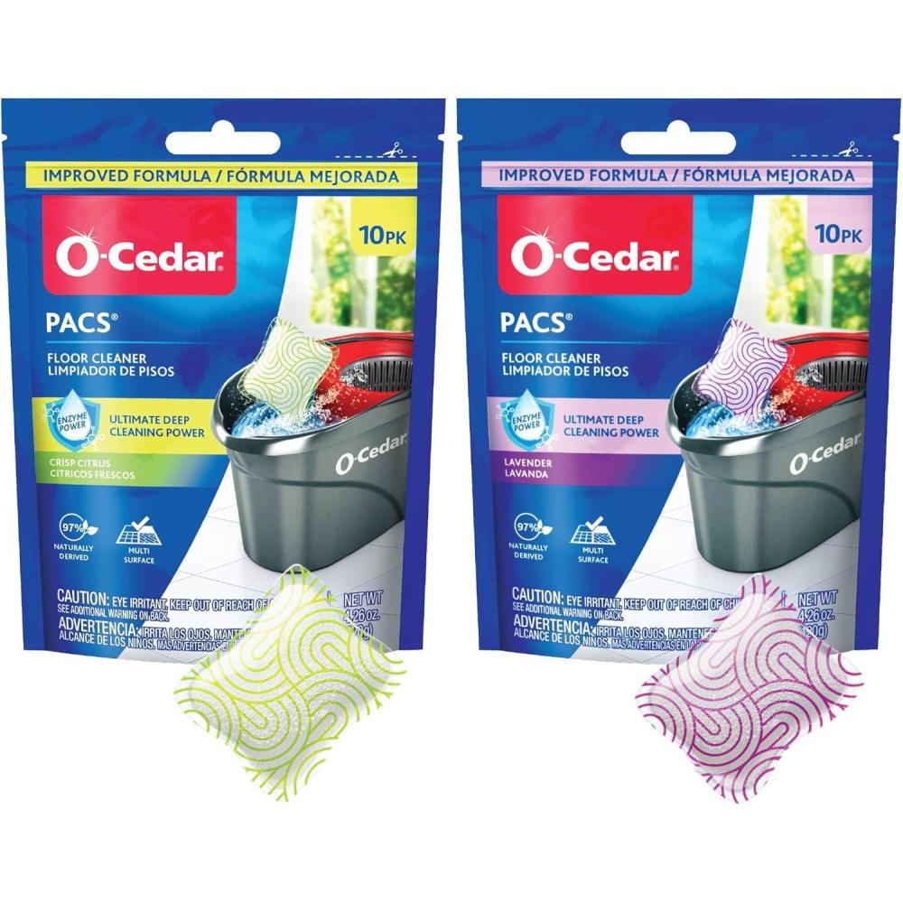 image:imageOCedar Floor Cleaning 30ct Pacs Lavender Scent 10ct 3PacksLavender  Citrus