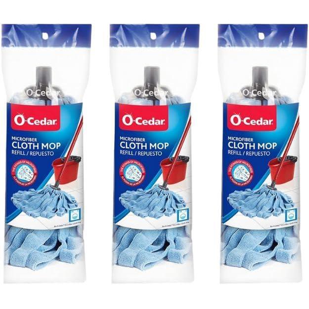 image:imageOCedar Microfiber Cloth Mop Refill Pack of 4Pack 3