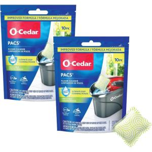 O-Cedar Floor Cleaning 30ct Pacs Lavender Scent 10ct (3-Packs)(Citrus)