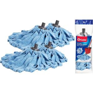 O-Cedar Microfiber Cloth Mop Refill (Pack of 4)(Pack – 4)